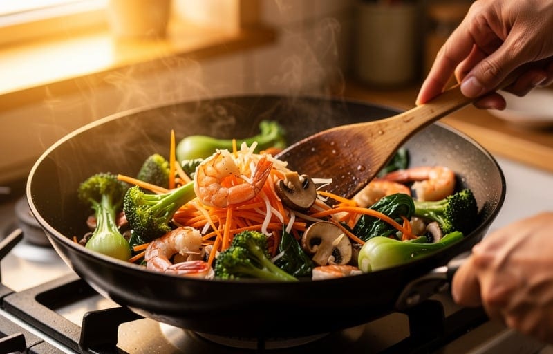 Wok et cuisson vapeur : deux gestes qui changent tout
