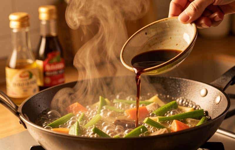 Sauce de poisson et sauce d'huître : l'umami brut